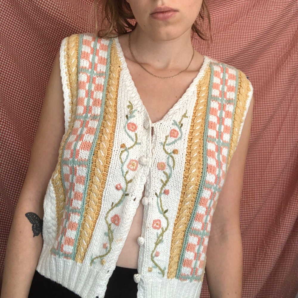 Sweet Crocheted Vest